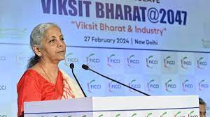 Next-gen reforms top of agenda for govts third term: FM Sitharaman