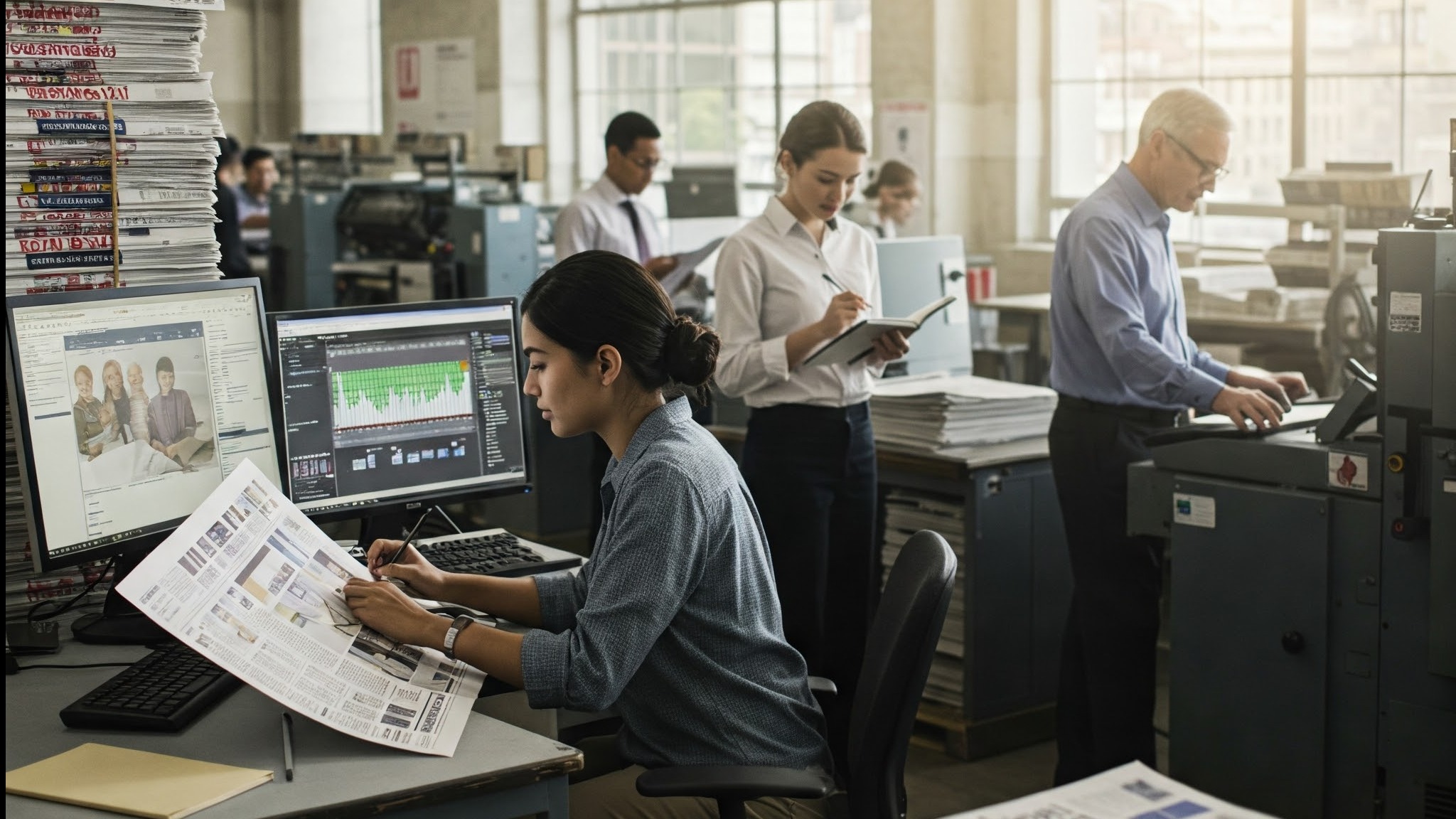 Part 1 of Beyond the Scroll: Deciphering Print's Unwavering Hold on Reader Loyalty and Trust