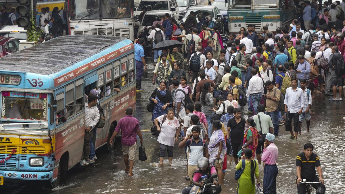 Rainstorms in Kolkata cause four fatalities and flooding; metro services are disrupted, and airlines issue travel advisories | Weather updates