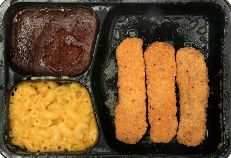 Unhealthy frozen meals