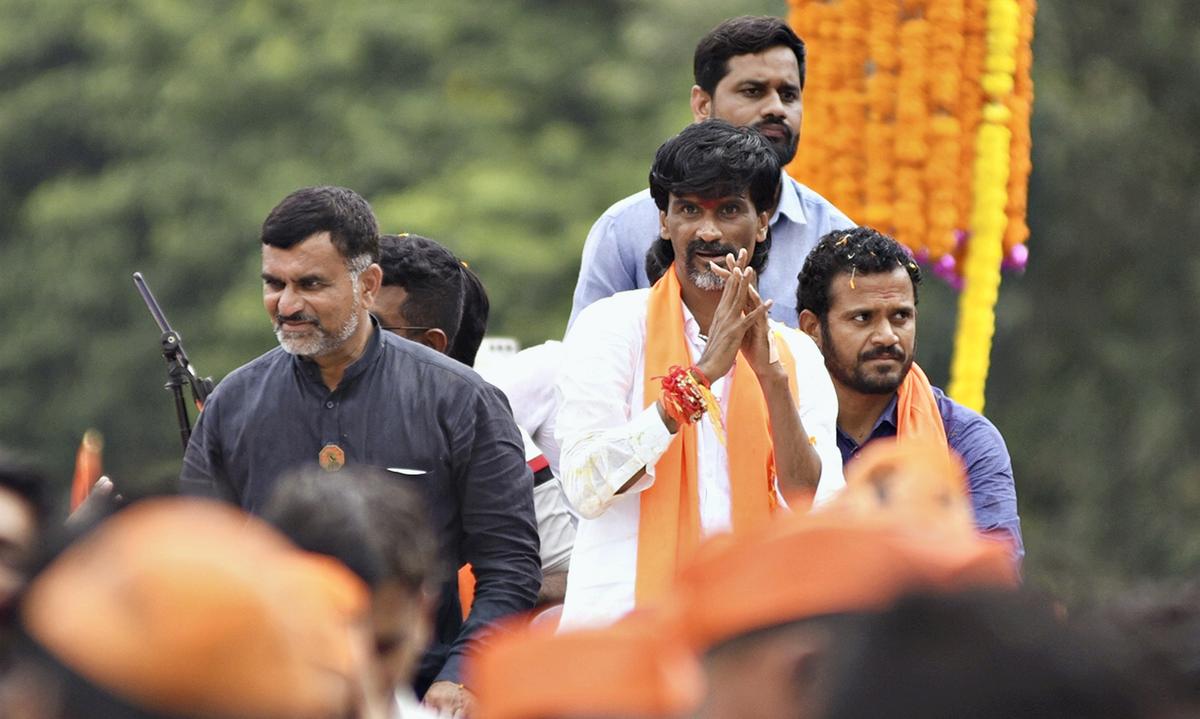 Activist Jarange: Give Marathas reservation within the legal framework by Aug. 26 or face agitation.