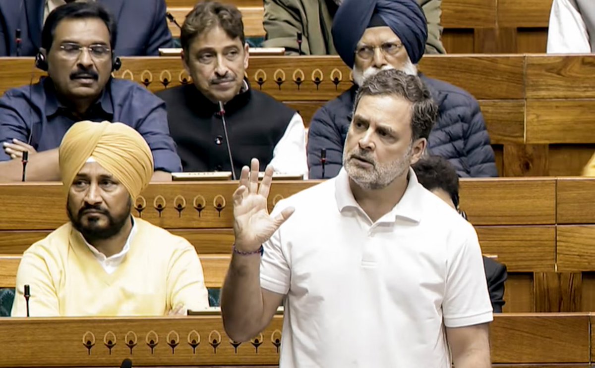 Don't you feel guilty about selling Bharat Mata Rahul Gandhi criticizes the US accord and the Center